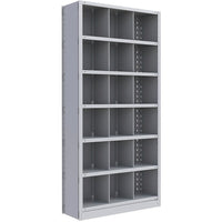 Metalware RK267 Boltless Shelving Unit, 7-Shelves, 36" x 18" x 76", Light Grey-Adjustable shelving system that provides high strength, yet economical storage capacity for your needs