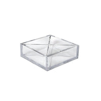 Azar Four Compartment Desk Organizer, 6" x 6" x 2", 2/Pack (556350)-4 compartments hold a variet of small sized items