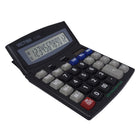 Victor 12-Digit Desktop Display Calculator - Black-Other functions include: automatic tax keys, selectable decimal and rounding slide switches, percent key, automatic constants, change sign key, backspace key and 3 key independent memory