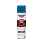 Rust-O-Leum Solvent Based Inverted Marking Paint - 17 oz. - Caution Blue (KQ210)-Colour: Caution Blue