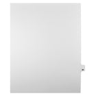 Mark Maker Legal Tabs - Letter Size - White - 1/25th cut - 25 tabs per package - 5 packages Pack - Number 69-White Single Tabs