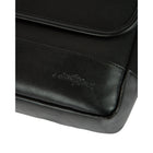 The Rolling Stones Flashpoint Collection Textured Polyester Crossbody Bag - Black-Ballistic polyester crossbody with flap closure and discreet The Rolling Stones details