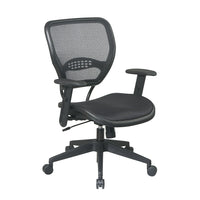 SPACE AirGrid Seat and Back Task Chair-Breathable AirGrid Seat and Back with Built-in Lumbar Support