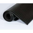 Mat Tech Tuff Spun Foot Lover Anti-Fatigue Mat - Ribbed Surface - 2' x 3' - Black-2' x 3'