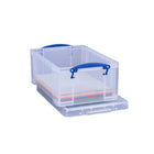 Really Useful Boxes 9L Storage Box, Clear-A real solution to office, home and warehouse storage