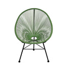Plata Import Acapulco Chair, Green (WR-1350-GREE)-Accent Chair