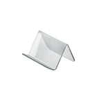 Azar Displays 2.5" x 3.75" x 3.5" Acrylic Easel Display, 10 Pack (515410)-Use to display various items such as phones, tablets, books and more