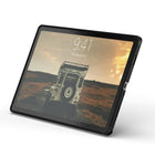 UAG Scout Rugged Case with Kickstand for Samsung Galaxy Tab A9+ - Black-Medical wipe compatible. Asset tag window