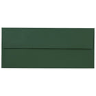 JAM Paper #10 Business Envelopes, 4.125" x 9.5", Dark Green, 500 Pack (21514959h)-#10 business envelopes