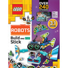 LEGO Books Build and Stick: Robots - 52 Pieces-Build and Stick Robots books for kids aged 7 and above