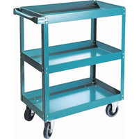 Kleton Shelf Carts, 3 Tiers, 18" W x 48" H x 30" D, 900 Lbs. Capacity-Capacity: 900 lbs.