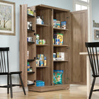 Sauder HomePlus Storage Cabinet - 71.22" H - Salt Oak (422428)-71.22 H x 35.354 W x 17.087 D in