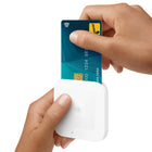 Square Card and NFC/ Chip Reader (2nd generation)-Built-in Bluetooth for wirelessly connecting to your Android or iOS device and for accepting payments while on the go or at the billing counter
