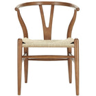 Nicer Furniture Wegner Wishbone Chair - Walnut - 2 Pack-Modern design of Mid century.