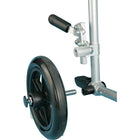 Drive Medical Flyweight Transport Wheelchair with Removable Wheels, Red-Weighs only 19 lbs