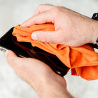 WHOOSH! Pro Size Antimicrobial Cloths, Large 14" x 14", Washable, 3 Pack-Works incredibly well on all tech device surfaces (Smartphone, Tablet, Laptop, Desktop, Smartwatches, TV)