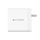 Hyper HyperJuice 140W PD 3.1 USB-C/USB-A Wall Charger - White-Quick 140 W of max charging power gets your device up to 50 percent battery in 30 minutes