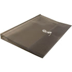JAM Paper Plastic Envelopes with Button and String Tie Closure, Legal Booklet, 9.75 x 14.5, Smoke Grey Poly, 12 Pack (219B1SM)-For work efficiency, use blue plastic button and string envelopes to categorize and colour code files