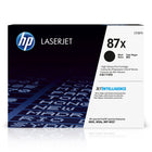 HP 87X (CF287X) Black High Yield Original LaserJet Toner Cartridge-Colour: Black