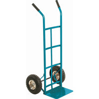 Kleton All-Welded Hand Truck, Dual Handle, Steel, 46" Height, 600 Lbs. Capacity-Capacity: 600 lbs.