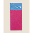 MillBrook Studio Sequin Tissue, Hot Pink, 12 Pack (93060)-Tissue Paper