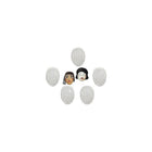 Roylco Face Forms-Colour: Assorted