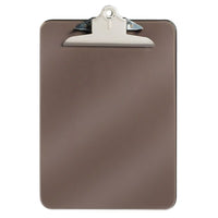 Westcott – Planchettes à pince à ressort de 6 po, en plastique, en plastique, format lettre, 9 x 12 po, fumée-Cette planchette à pince de format lettre convient parfaitement à toute utilisation