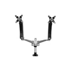StarTech ARMDUAL30 Desk-Mount Dual Monitor Arm - Full Motion - Articulating - Stackable - Tool-less Assembly-Desk-Mount Dual Monitor Arm; for up to 30” monitors or for up to 24” monitors