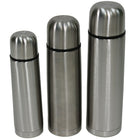 Cathay Importers Stainless Steel Bottles - 3 Pack-Vacuum insulation and double wall stainless steel keeps your beverage hot or cold for hours
