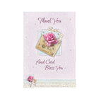 Cartes de remerciement, Thank You And God Bless You, 12/paquet-À l’intérieur : Our hearts were blessed by your thoughtfulness