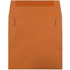 JAM Paper 8.5 x 8.5 Square Envelopes, Dark Orange, 100 Pack (3157503g)-Size: 8 1/2" x 8 1/2"