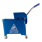 Johnny Vac Side Press Wringer Bucket Combo - 21L - Blue-21L