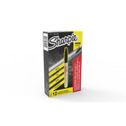 Sharpie Industrial Markers - Fine Tip - Black - 12 Pack-Remains permanent under extreme heat or steam (up to 500°F) and with most chemical washes