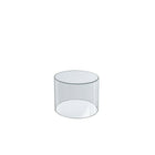 Azar Displays 4" x 4" Acrylic Cylinder (556404)-Works great as risers, cases and canisters