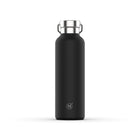 Minimal Stainless Steel Insulated Flask - Black - 750ml-Highest rated, corrosion and oxidation resistant stainless steel