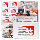 First Aid Central Type 3 Intermediate First Aid Kit - Small - 2-25 Persons - Plastic Case-Packed in a durable wall mountable plastic case with bilingual first kit logo