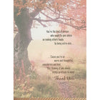 Rosedale Gold 5 1/2" x 8" Greeting Cards/Envelopes - 6 Pack-Printed on premium uncoated card stock