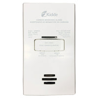 Kidde 120V AC AC Plug-in Carbon Monoxide Alarm with Battery Backup (KN-COB-DP2CA)-AC Plug-in Operated and Easy to install-just plug into a non-switched AC wall outlet