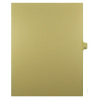 Mark Maker Legal Exhibit Index Tab Buff Single Tabs, 1/25th Cut, Letter Size, No Holes, Number 162, 25 Pack-Buff Single Tabs, 1/25th Cut