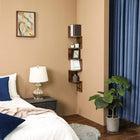 Vasagle Floating Corner Shelf - Brown-Easy assembly