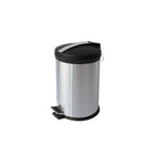 Futech RB-5L 5 Liter Garbage Bin, 9" x 9" x 11" , Stainless Steel-Convenient outside carry handle