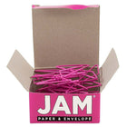JAM Paper Butterfly Paper Clips, Pink Paperclips, 4 packs of 15 (332BYfug)-Quantity: 15 Clips per Box