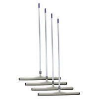 Racloir pour les planchers - 30" (76,2 cm) - manche en aluminium - paquet de 4-Commercial