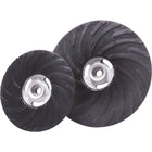 Fibre Discs, Air Cooled Rubber Back Up Pads, BZ056, 2 Pack-4 1/2" back up pad