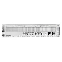 C-THRU Graphic Arts Ruler and Scale, 12”, 12 Pack-16ths to the inch and a leading gauge