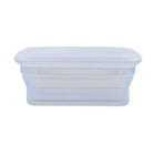 Minimal Silicone Food Storage Container - Clear - 660ml - Set of 2-Freezer, dishwasher, microwave and oven safe
