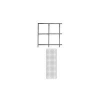 Wamaco 2' x 6' Grid Panel, Chrome, 2 Pack-Perfect solution for storefront, tradeshow and multipurpose displays