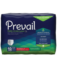 Prevail PVS-512 Maximum Absorbency Underwear, Small/Medium, Pack of 18-Prevail Adjustable Underwear