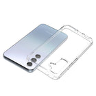 General Supply Goods + Co Wireless Charging Compatible Hybrid Case for Samsung Galaxy A54 - Clear-All around protection