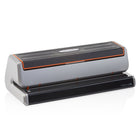 Swingline Optima 20 Electric Punch - 3 Hole - 20 Sheet Capacity - Black/Grey-Alignment indicators for precise 3-hole punching (9/32" hole diameter)